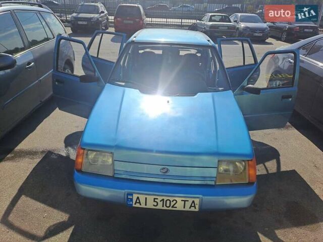 Синий ЗАЗ 1103 Славута, объемом двигателя 1.2 л и пробегом 42 тыс. км за 1700 $, фото 1 на Automoto.ua