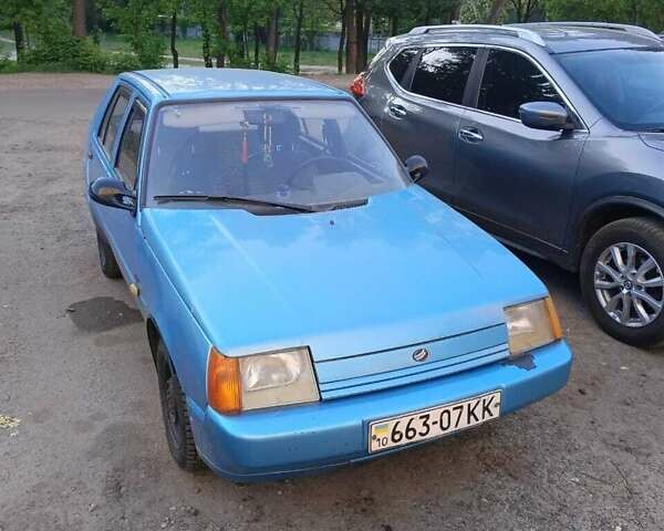 Синій ЗАЗ 1103 Славута, об'ємом двигуна 1.2 л та пробігом 150 тис. км за 592 $, фото 1 на Automoto.ua