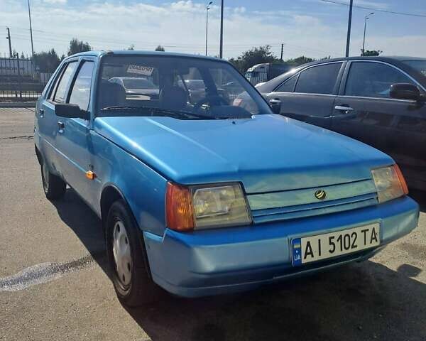 Синий ЗАЗ 1103 Славута, объемом двигателя 1.2 л и пробегом 42 тыс. км за 1700 $, фото 2 на Automoto.ua