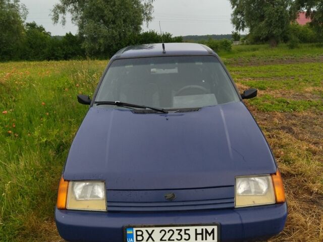 Синий ЗАЗ 1103 Славута, объемом двигателя 1.2 л и пробегом 139 тыс. км за 750 $, фото 1 на Automoto.ua
