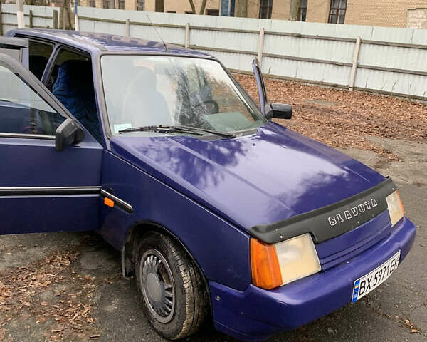 Синий ЗАЗ 1103 Славута, объемом двигателя 1.2 л и пробегом 248 тыс. км за 850 $, фото 1 на Automoto.ua