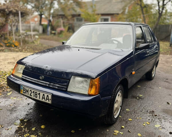 Синий ЗАЗ 1103 Славута, объемом двигателя 1.2 л и пробегом 21 тыс. км за 1100 $, фото 2 на Automoto.ua