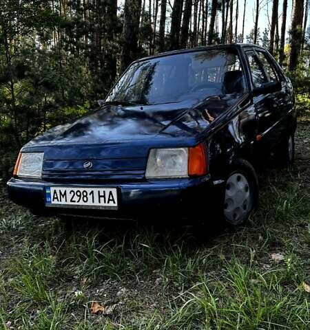 Синий ЗАЗ 1103 Славута, объемом двигателя 1.2 л и пробегом 186 тыс. км за 1150 $, фото 14 на Automoto.ua