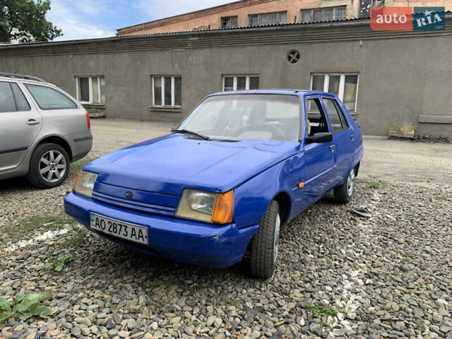 Синий ЗАЗ 1103 Славута, объемом двигателя 1.2 л и пробегом 142 тыс. км за 490 $, фото 1 на Automoto.ua