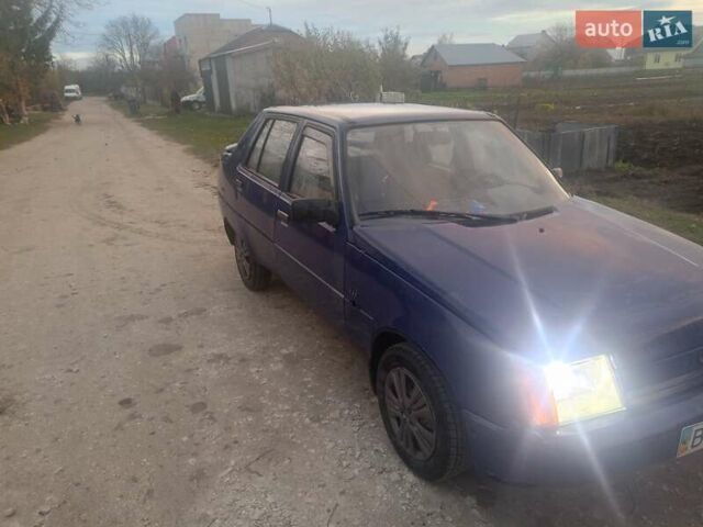 Синий ЗАЗ 1103 Славута, объемом двигателя 1.2 л и пробегом 112 тыс. км за 500 $, фото 1 на Automoto.ua