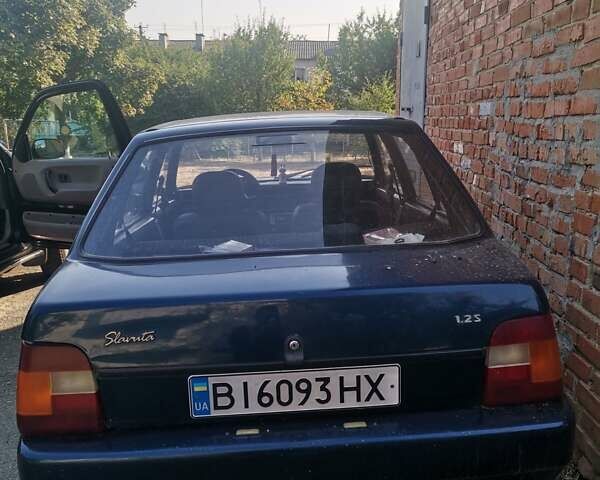 Синий ЗАЗ 1103 Славута, объемом двигателя 1.2 л и пробегом 27 тыс. км за 1600 $, фото 1 на Automoto.ua