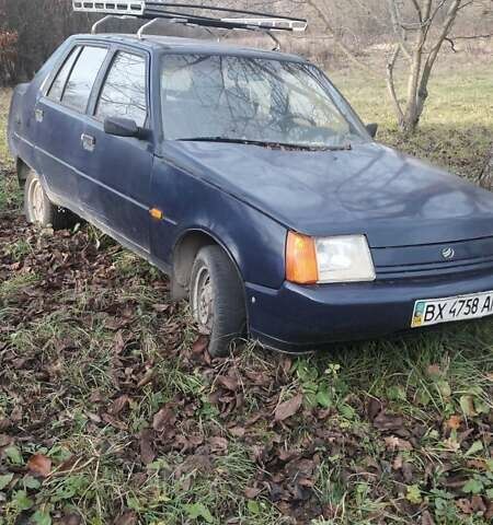 Синий ЗАЗ 1103 Славута, объемом двигателя 1.2 л и пробегом 75 тыс. км за 1100 $, фото 1 на Automoto.ua