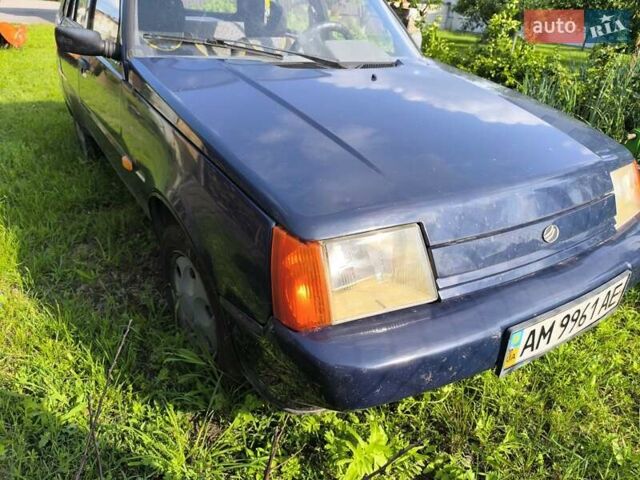Синий ЗАЗ 1103 Славута, объемом двигателя 1.2 л и пробегом 14 тыс. км за 1250 $, фото 3 на Automoto.ua