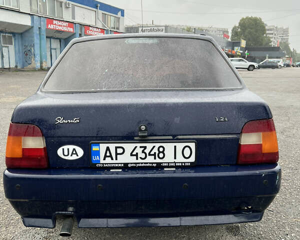 Синий ЗАЗ 1103 Славута, объемом двигателя 1.2 л и пробегом 120 тыс. км за 900 $, фото 4 на Automoto.ua