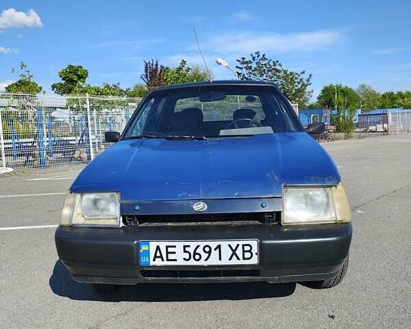 Синий ЗАЗ 1103 Славута, объемом двигателя 1.2 л и пробегом 140 тыс. км за 750 $, фото 1 на Automoto.ua