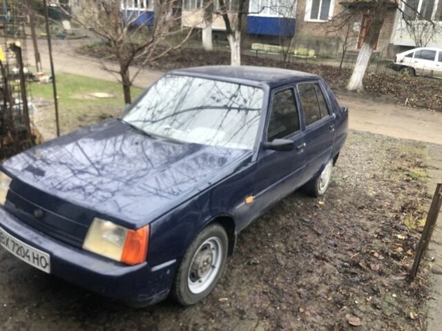 Синий ЗАЗ 1103 Славута, объемом двигателя 1.1 л и пробегом 145 тыс. км за 1100 $, фото 1 на Automoto.ua