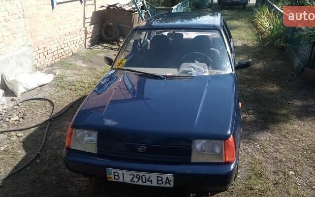 Синий ЗАЗ 1103 Славута, объемом двигателя 1.2 л и пробегом 97 тыс. км за 1250 $, фото 3 на Automoto.ua