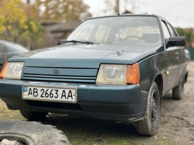 Зеленый ЗАЗ 1103 Славута, объемом двигателя 1.2 л и пробегом 150 тыс. км за 799 $, фото 1 на Automoto.ua