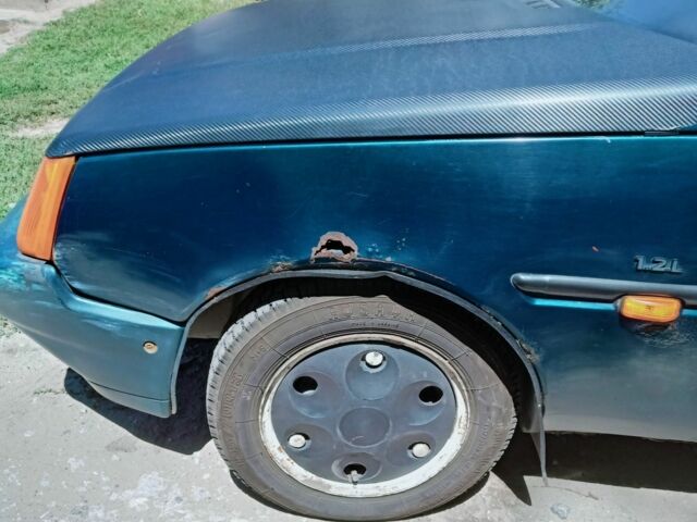 Зеленый ЗАЗ 1103 Славута, объемом двигателя 1.2 л и пробегом 100 тыс. км за 663 $, фото 6 на Automoto.ua