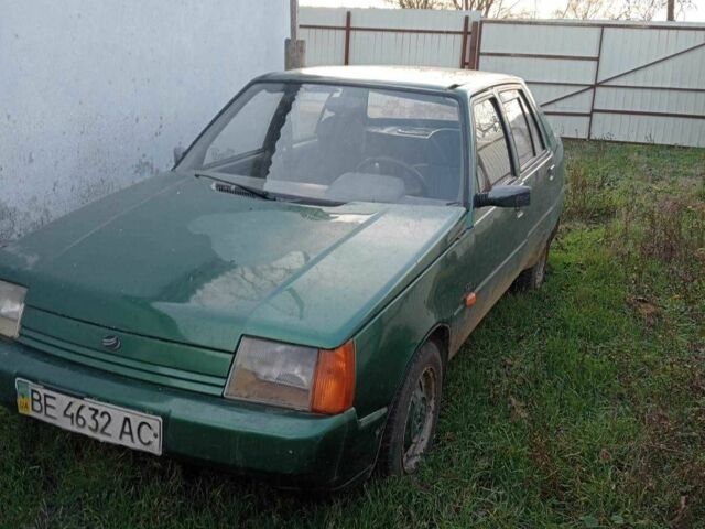 Зеленый ЗАЗ 1103 Славута, объемом двигателя 1.2 л и пробегом 1000 тыс. км за 309 $, фото 1 на Automoto.ua