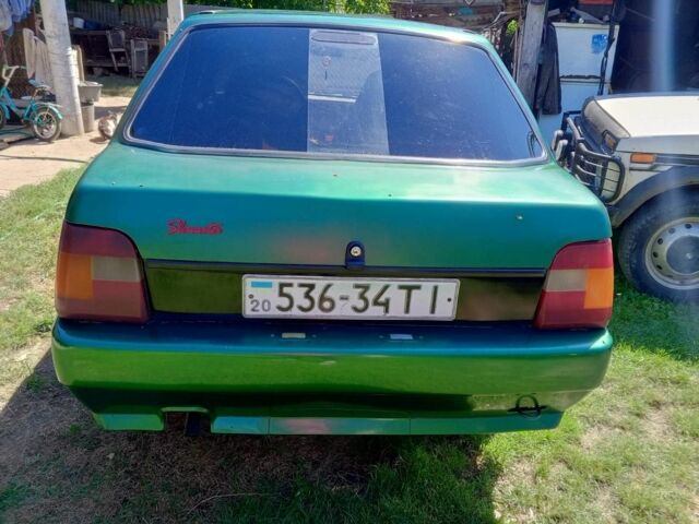 Зеленый ЗАЗ 1103 Славута, объемом двигателя 1 л и пробегом 20 тыс. км за 800 $, фото 7 на Automoto.ua