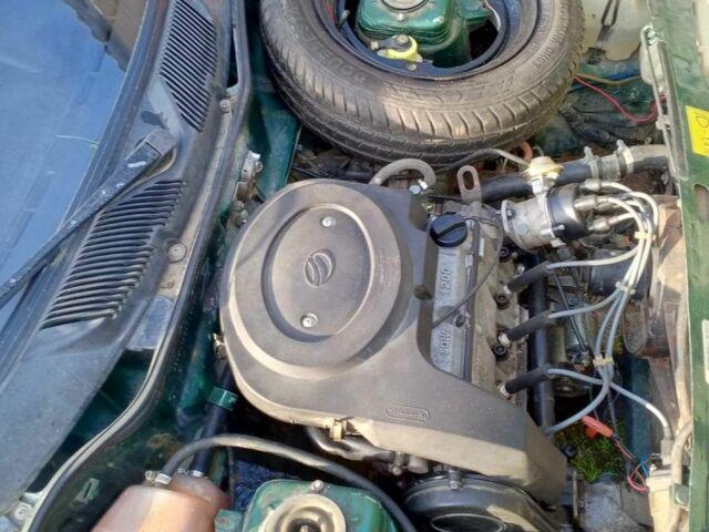 Зеленый ЗАЗ 1103 Славута, объемом двигателя 1 л и пробегом 20 тыс. км за 800 $, фото 1 на Automoto.ua