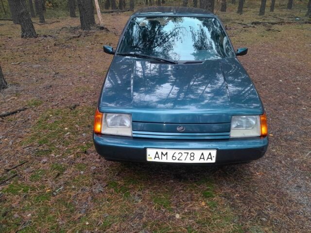 Зеленый ЗАЗ 1103 Славута, объемом двигателя 1.2 л и пробегом 108 тыс. км за 1100 $, фото 4 на Automoto.ua