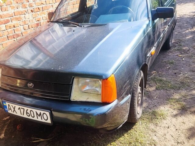 Зеленый ЗАЗ 1103 Славута, объемом двигателя 1.2 л и пробегом 670 тыс. км за 720 $, фото 2 на Automoto.ua