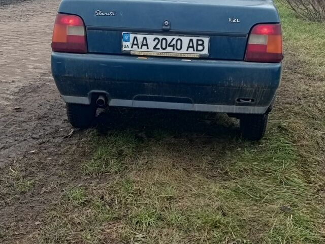 Зеленый ЗАЗ 1103 Славута, объемом двигателя 1.2 л и пробегом 103 тыс. км за 850 $, фото 4 на Automoto.ua