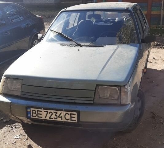 Зеленый ЗАЗ 1103 Славута, объемом двигателя 1.2 л и пробегом 100 тыс. км за 1150 $, фото 1 на Automoto.ua