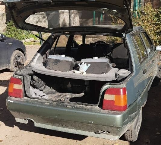 Зеленый ЗАЗ 1103 Славута, объемом двигателя 1.2 л и пробегом 100 тыс. км за 1150 $, фото 3 на Automoto.ua