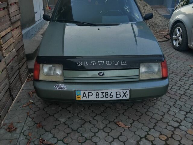 Зеленый ЗАЗ 1103 Славута, объемом двигателя 1.3 л и пробегом 122 тыс. км за 550 $, фото 1 на Automoto.ua