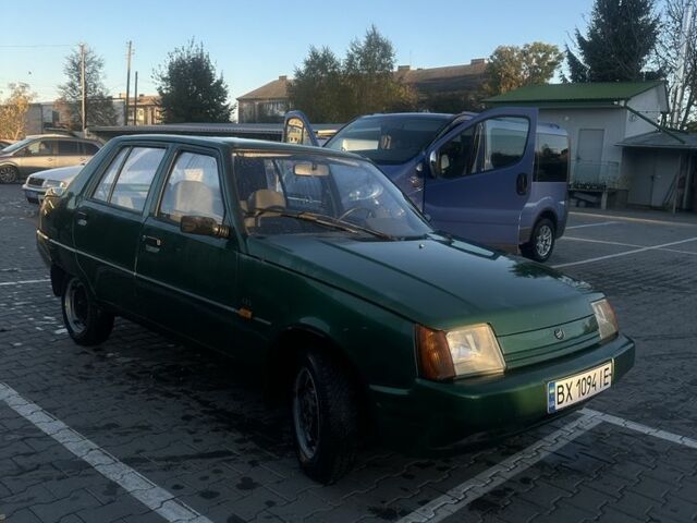 Зеленый ЗАЗ 1103 Славута, объемом двигателя 1.2 л и пробегом 60 тыс. км за 1600 $, фото 1 на Automoto.ua
