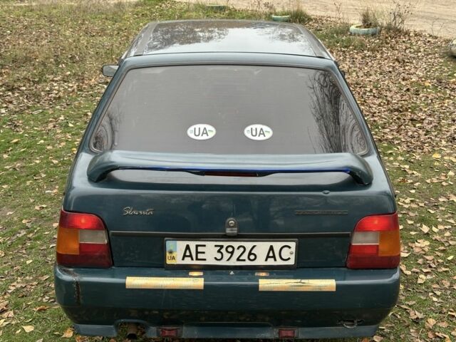 Зеленый ЗАЗ 1103 Славута, объемом двигателя 1.3 л и пробегом 150 тыс. км за 800 $, фото 4 на Automoto.ua