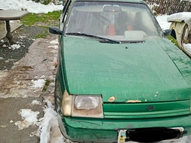 Зеленый ЗАЗ 1103 Славута, объемом двигателя 1.2 л и пробегом 1000 тыс. км за 1000 $, фото 1 на Automoto.ua