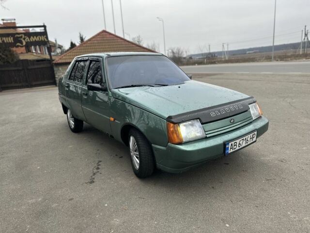 Зеленый ЗАЗ 1103 Славута, объемом двигателя 1.2 л и пробегом 90 тыс. км за 830 $, фото 1 на Automoto.ua