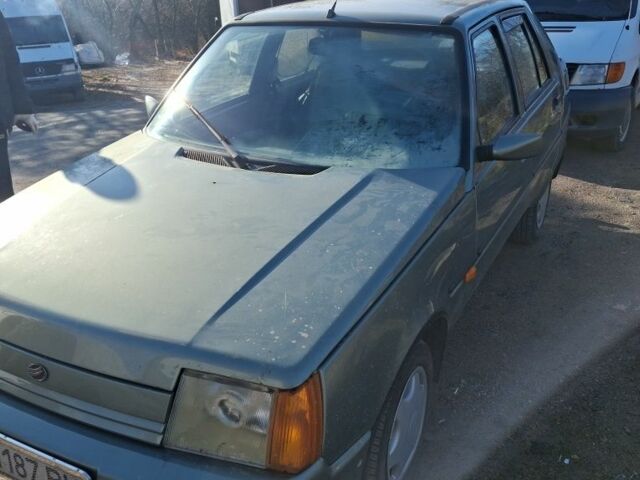 Зеленый ЗАЗ 1103 Славута, объемом двигателя 1.2 л и пробегом 66 тыс. км за 1550 $, фото 1 на Automoto.ua