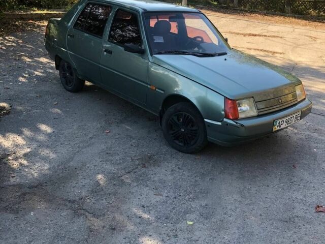 Зеленый ЗАЗ 1103 Славута, объемом двигателя 1.2 л и пробегом 63 тыс. км за 1192 $, фото 10 на Automoto.ua