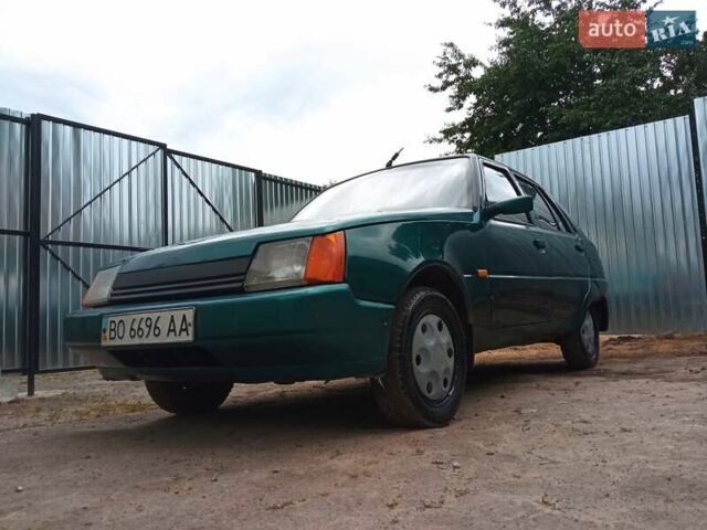 Зеленый ЗАЗ 1103 Славута, объемом двигателя 1.2 л и пробегом 152 тыс. км за 750 $, фото 3 на Automoto.ua