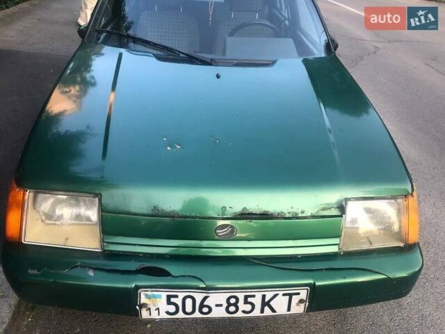 Зеленый ЗАЗ 1103 Славута, объемом двигателя 1.2 л и пробегом 150 тыс. км за 767 $, фото 5 на Automoto.ua