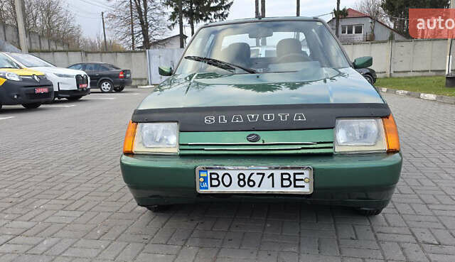 Зеленый ЗАЗ 1103 Славута, объемом двигателя 1.2 л и пробегом 122 тыс. км за 1100 $, фото 5 на Automoto.ua