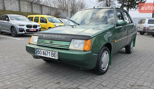 Зеленый ЗАЗ 1103 Славута, объемом двигателя 1.2 л и пробегом 122 тыс. км за 1100 $, фото 4 на Automoto.ua