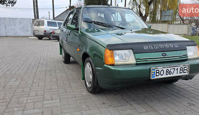 Зеленый ЗАЗ 1103 Славута, объемом двигателя 1.2 л и пробегом 122 тыс. км за 1100 $, фото 7 на Automoto.ua