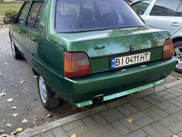 Зеленый ЗАЗ 1103 Славута, объемом двигателя 1.2 л и пробегом 180 тыс. км за 955 $, фото 4 на Automoto.ua