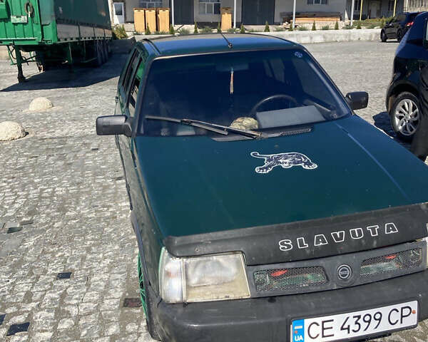 Зеленый ЗАЗ 1103 Славута, объемом двигателя 1.3 л и пробегом 149 тыс. км за 900 $, фото 3 на Automoto.ua