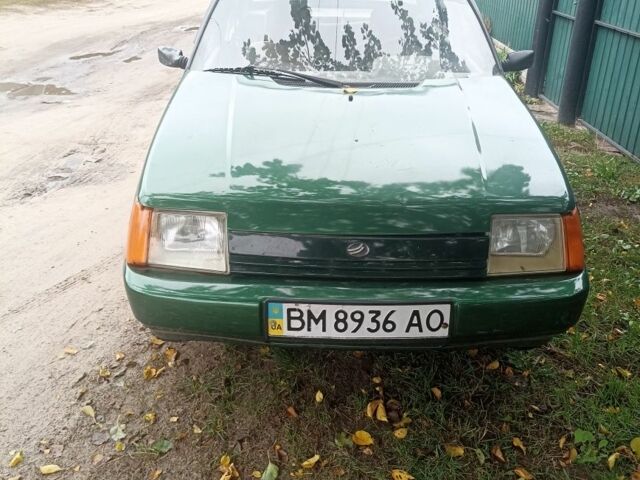 Зеленый ЗАЗ 1103 Славута, объемом двигателя 1.2 л и пробегом 130 тыс. км за 900 $, фото 3 на Automoto.ua