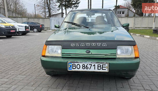 Зеленый ЗАЗ 1103 Славута, объемом двигателя 1.2 л и пробегом 122 тыс. км за 1100 $, фото 6 на Automoto.ua