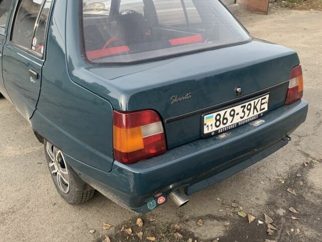 Зеленый ЗАЗ 1103 Славута, объемом двигателя 1.2 л и пробегом 72 тыс. км за 1300 $, фото 2 на Automoto.ua