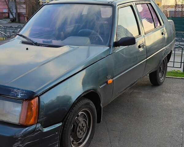 Зеленый ЗАЗ 1103 Славута, объемом двигателя 1.2 л и пробегом 150 тыс. км за 568 $, фото 2 на Automoto.ua