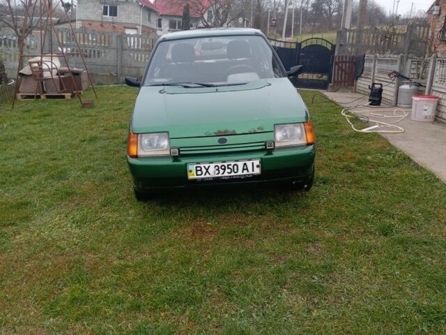 Зеленый ЗАЗ 1103 Славута, объемом двигателя 1.2 л и пробегом 110 тыс. км за 948 $, фото 1 на Automoto.ua