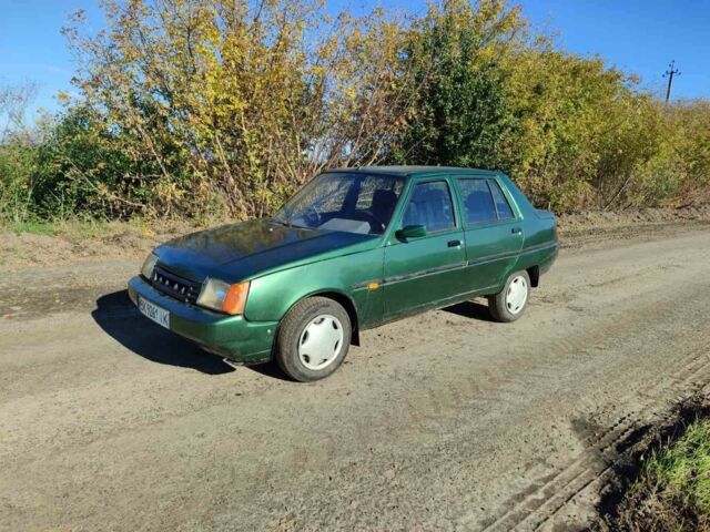 Зеленый ЗАЗ 1103 Славута, объемом двигателя 1.2 л и пробегом 170 тыс. км за 1300 $, фото 2 на Automoto.ua