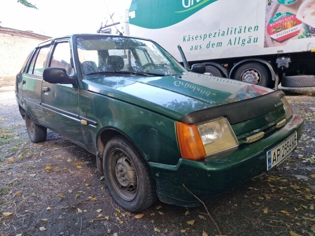 Зеленый ЗАЗ 1103 Славута, объемом двигателя 1.2 л и пробегом 192 тыс. км за 700 $, фото 1 на Automoto.ua