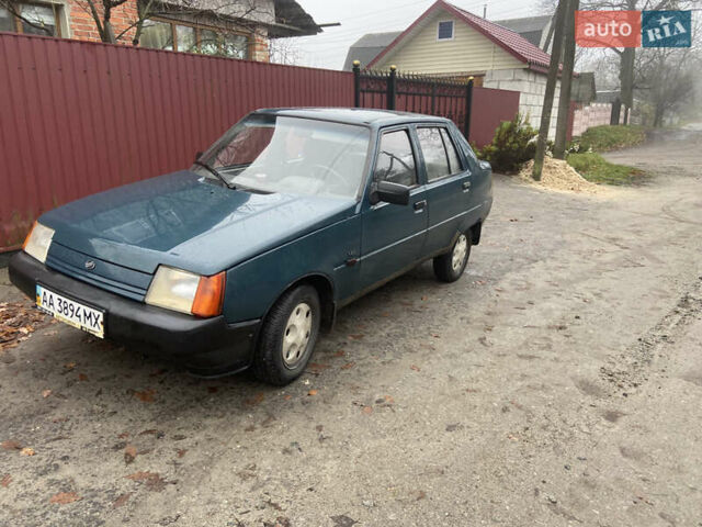 Зеленый ЗАЗ 1103 Славута, объемом двигателя 1.2 л и пробегом 148 тыс. км за 1200 $, фото 1 на Automoto.ua