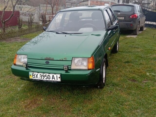 Зеленый ЗАЗ 1103 Славута, объемом двигателя 1.2 л и пробегом 110 тыс. км за 948 $, фото 9 на Automoto.ua