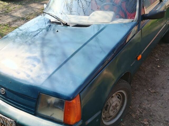 Зеленый ЗАЗ 1103 Славута, объемом двигателя 1.2 л и пробегом 202 тыс. км за 709 $, фото 4 на Automoto.ua